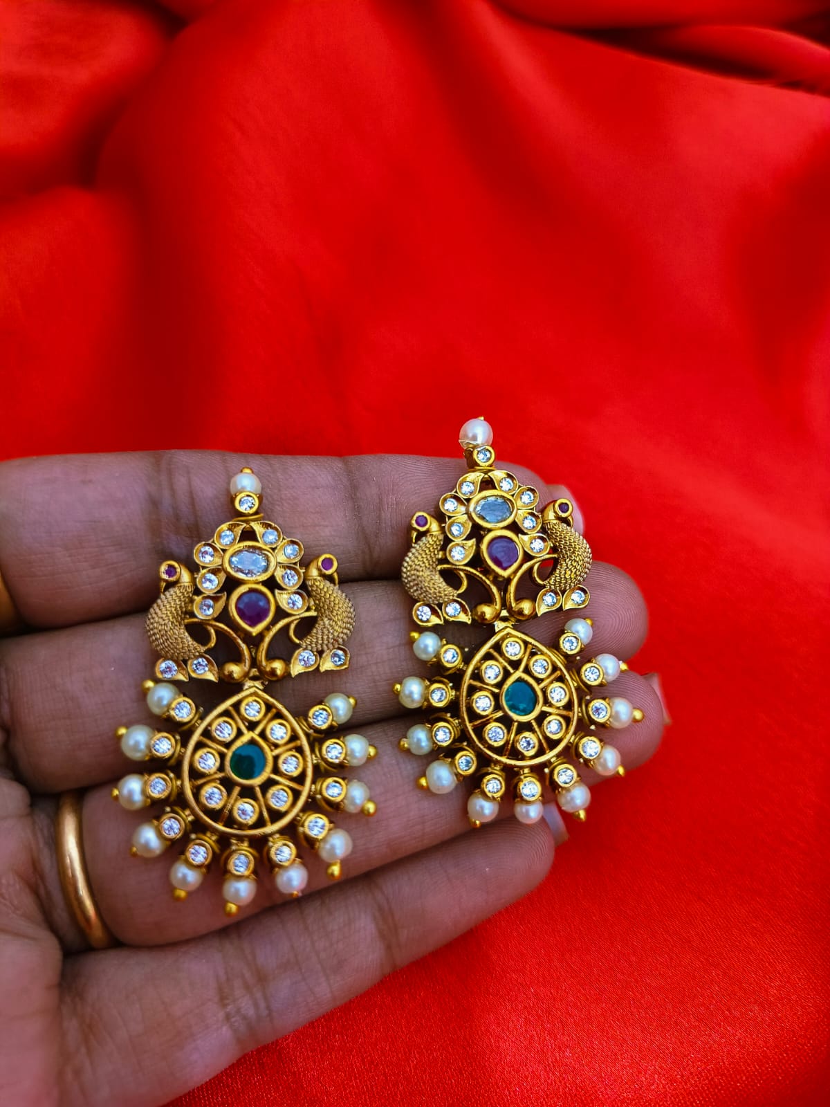 Chandbali earrings