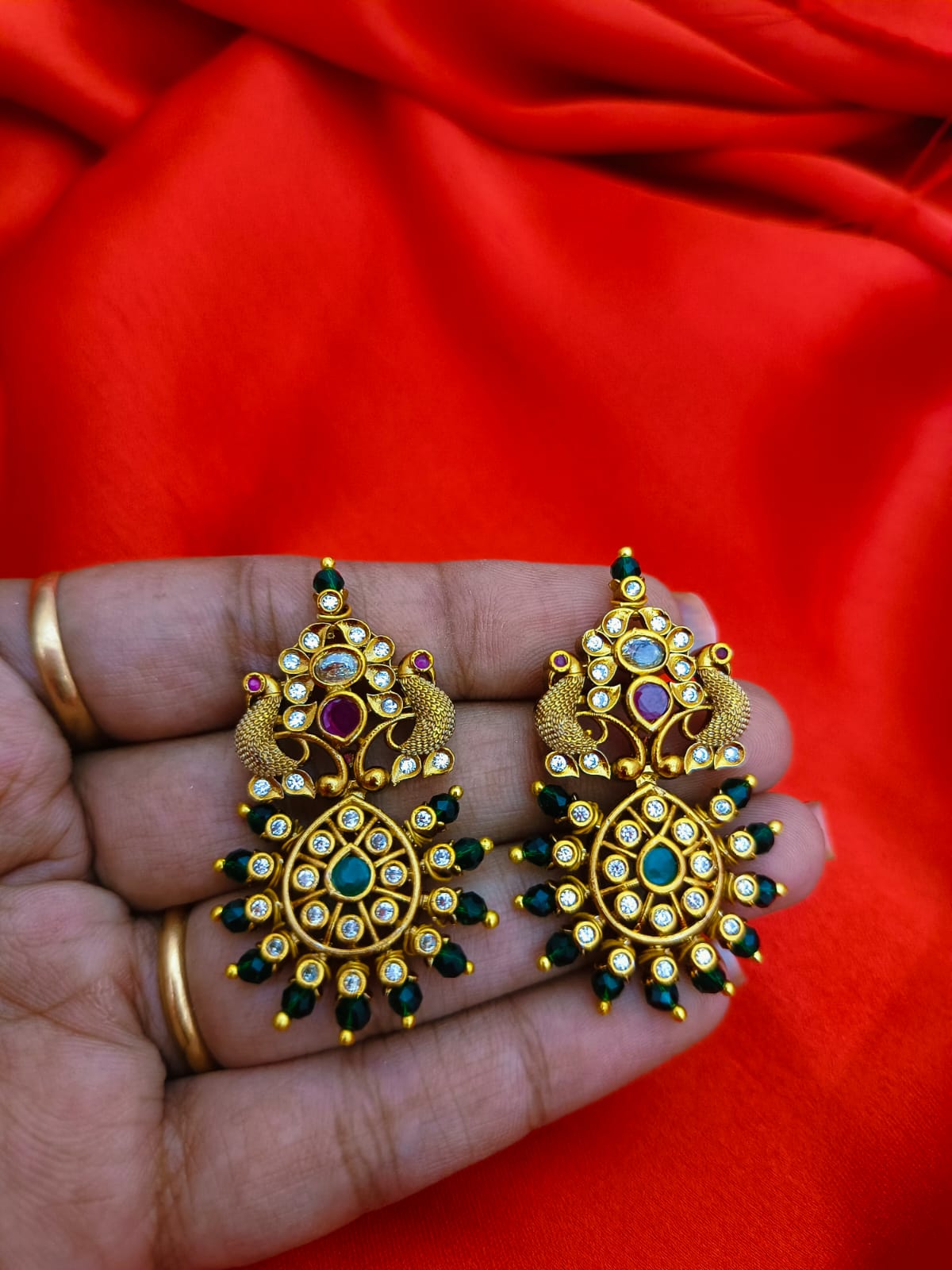 Chandbali earrings