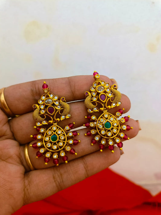 Chandbali earrings