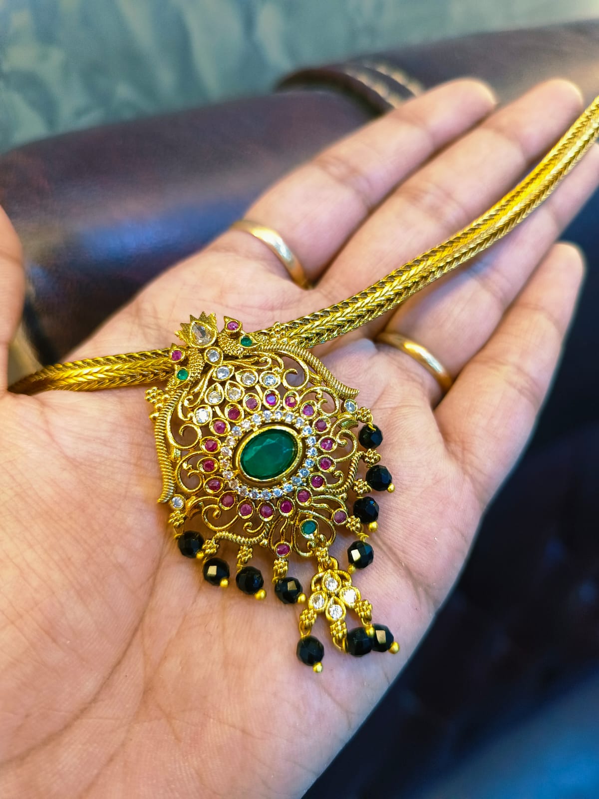 Nan with locket