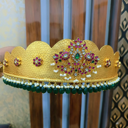 Jewellery 03 - Hip belt - Jadau kundan