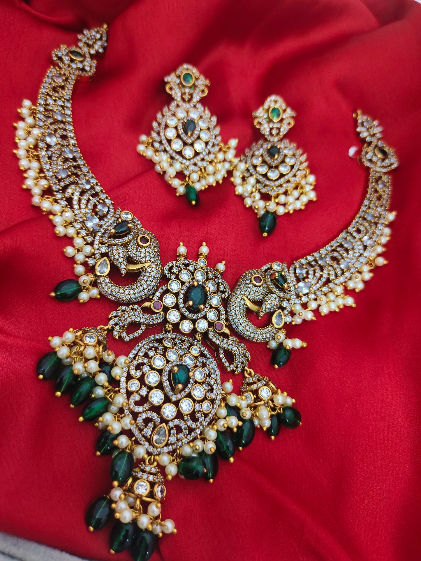 Victorian polish Elephant neckpiece